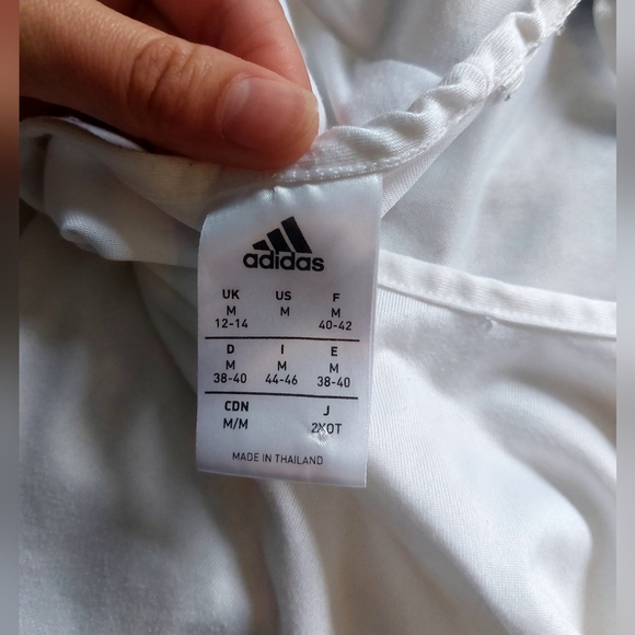 ✨️2 for 50✨️ Adidas White Sport Tank - Picture 6 of 11